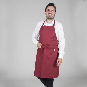 Delantal peto y bol SARGA POLIESTER 90x75 cm 116100