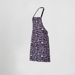 DELANTAL CON PETO ESTAMPADO 80X68 CM 159200