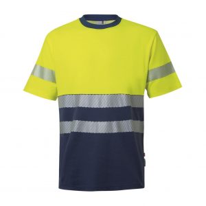 Camiseta algodón bicolor MC RS 305509