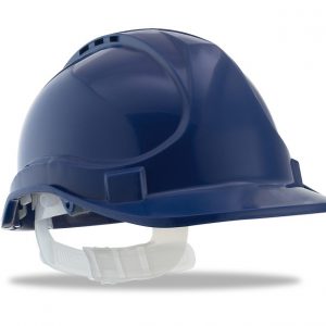 Mod. "STRIKE". Casco de protección cierre de cinta. Color Azul 2088CBA